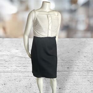 Sangria Woman Black & White Cocktail Dress‎